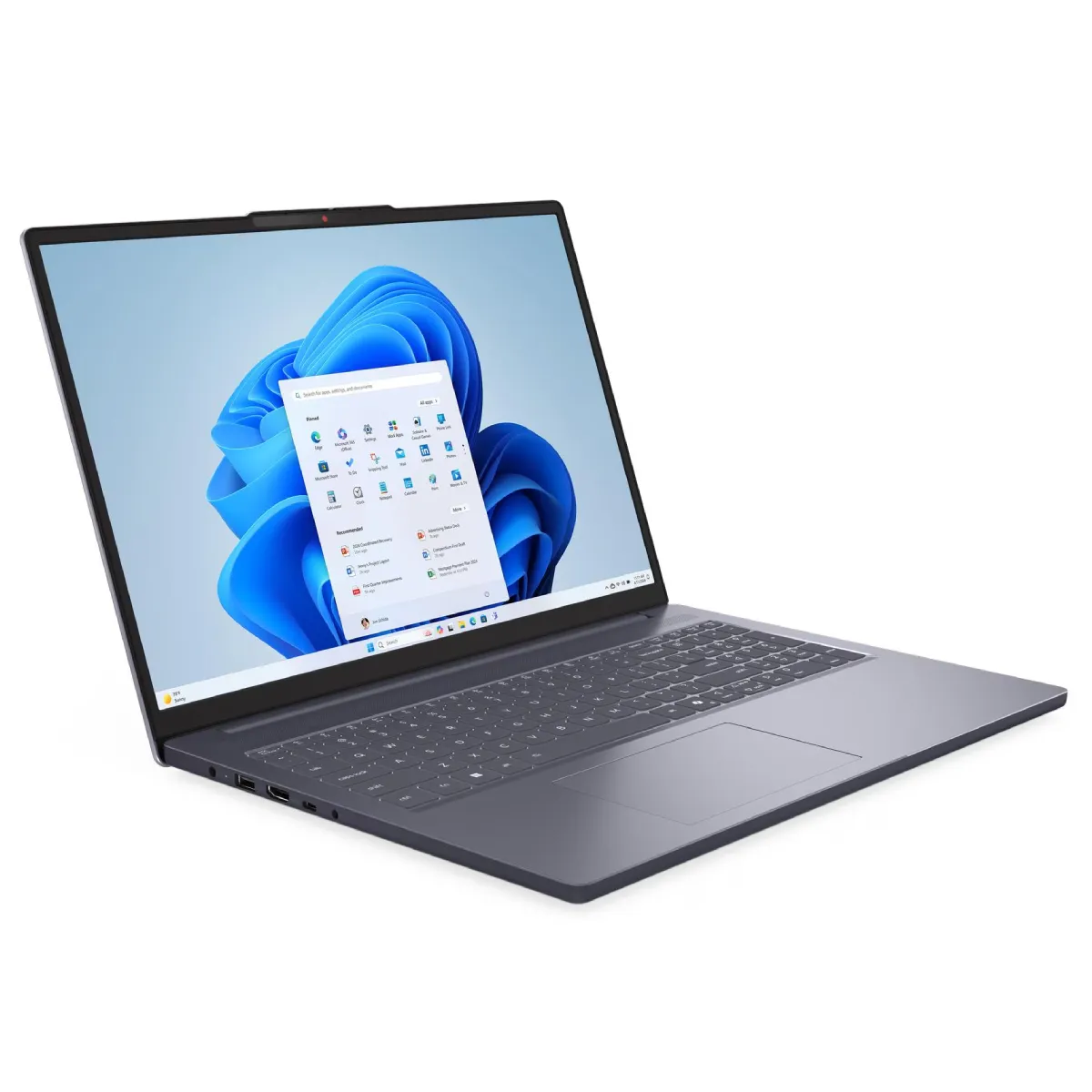 Laptop 16" Lenovo IdeaPad Slim 3 16IRH10R, Luna Gray 3
