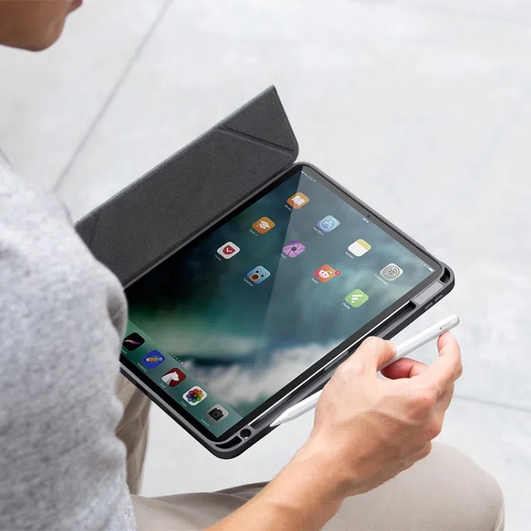 Чехол для планшета Uniq Tablet Case iPad Air 13 2024  Moven, Charcoal Grey 4