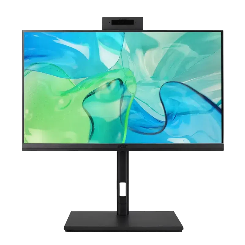 Computer All-in-One Acer Veriton VZ4724GT, Core i3, 8GB/512GB, 60 Hz, Negru 2