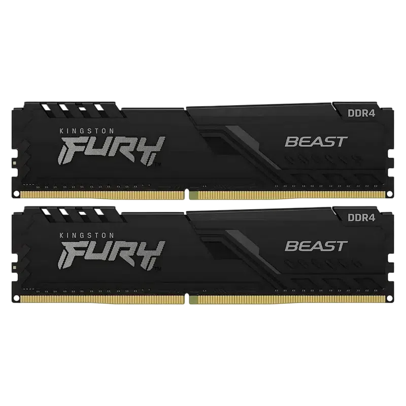Оперативная память Kingston FURY Beast, 32 ГБ, Black 2