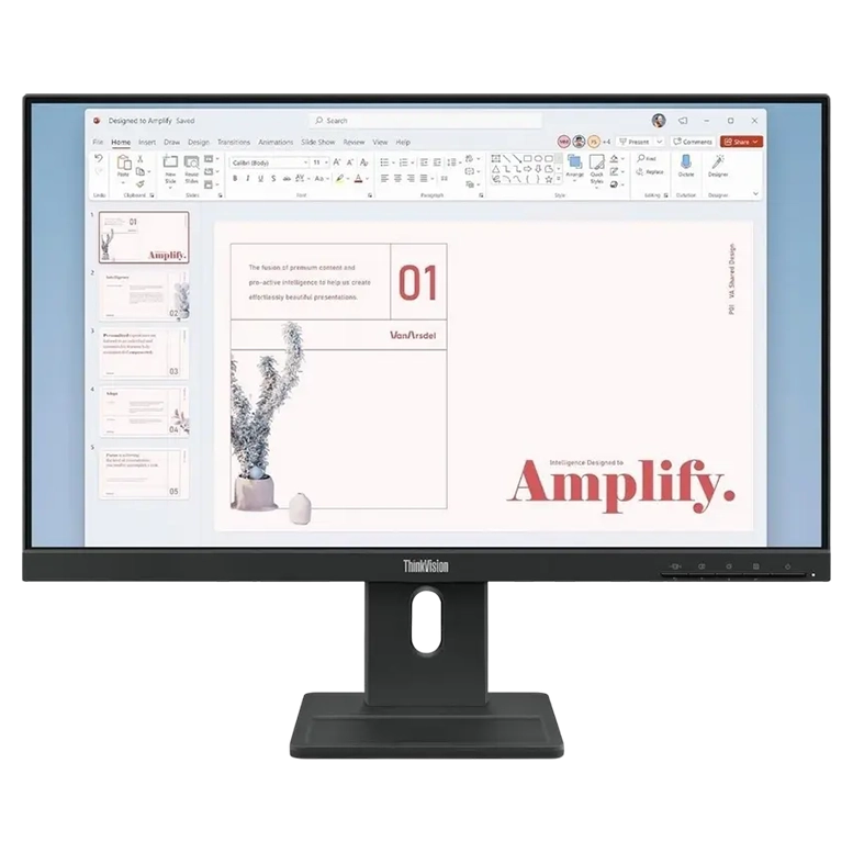 Monitor 23.8" Lenovo E24-40, Negru