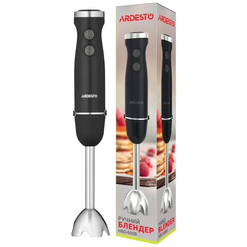 Погружной блендер Ardesto HBG-600B, Black 5