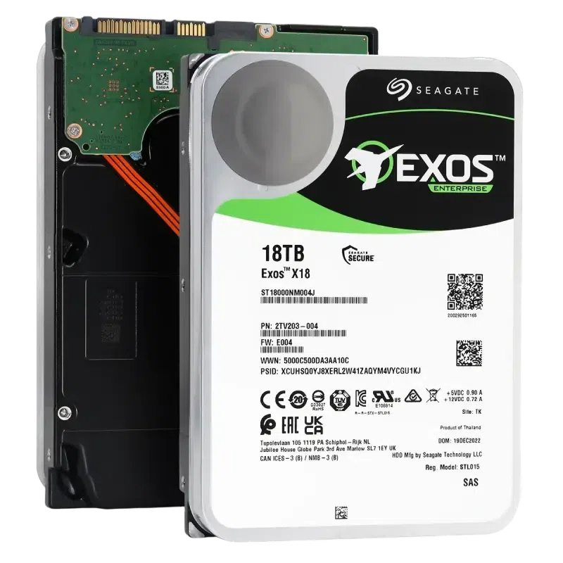 Жесткий диск Seagate Exos X18 ST18000NM000J-FR, 14 TБ, Black 4