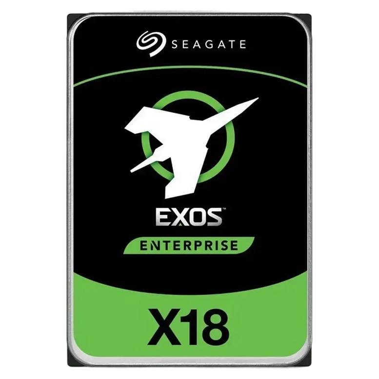 Жесткий диск Seagate Exos X18 ST18000NM000J-FR, 14 TБ, Black