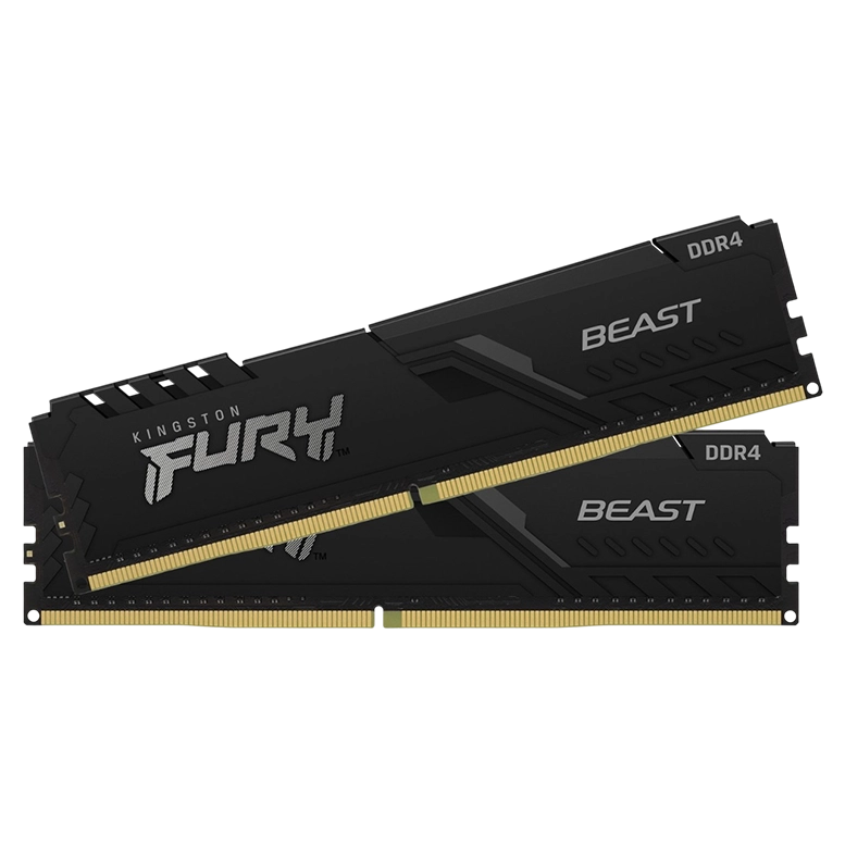 Оперативная память Kingston FURY Beast, 16 ГБ, Black