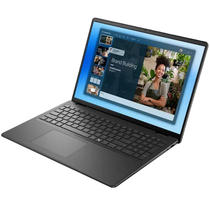 Laptop Business 16" DELL 16 DC16250, Carbon Black 5