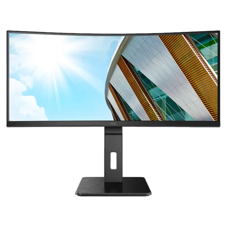 Монитор 34" AOC CU34P2A, Black