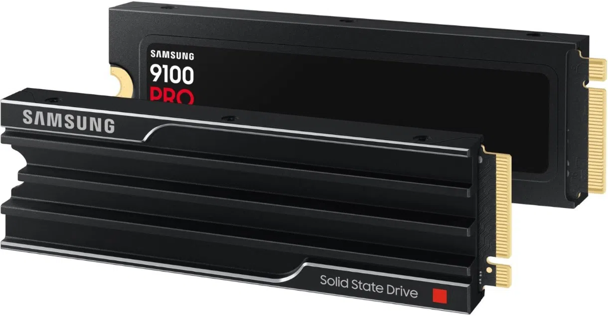 Unitate SSD Samsung 9100 PRO w/Heatsink, 4TB, Negru 4