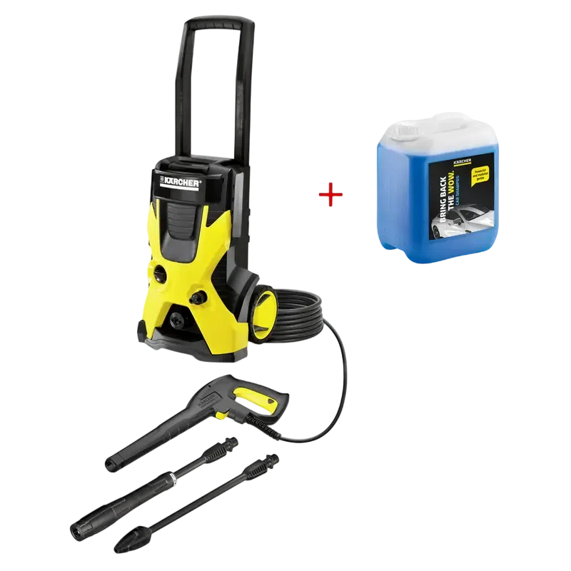 Минимойка высокого давления Karcher K 5 Basic + Автомобильный шампунь RM 619, 5 л 6