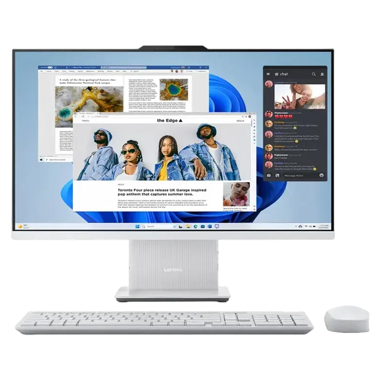 Моноблок Lenovo IdeaCentre 3 27IRH9, Core i5, 16ГБ/512ГБ, 60 Гц, Серый