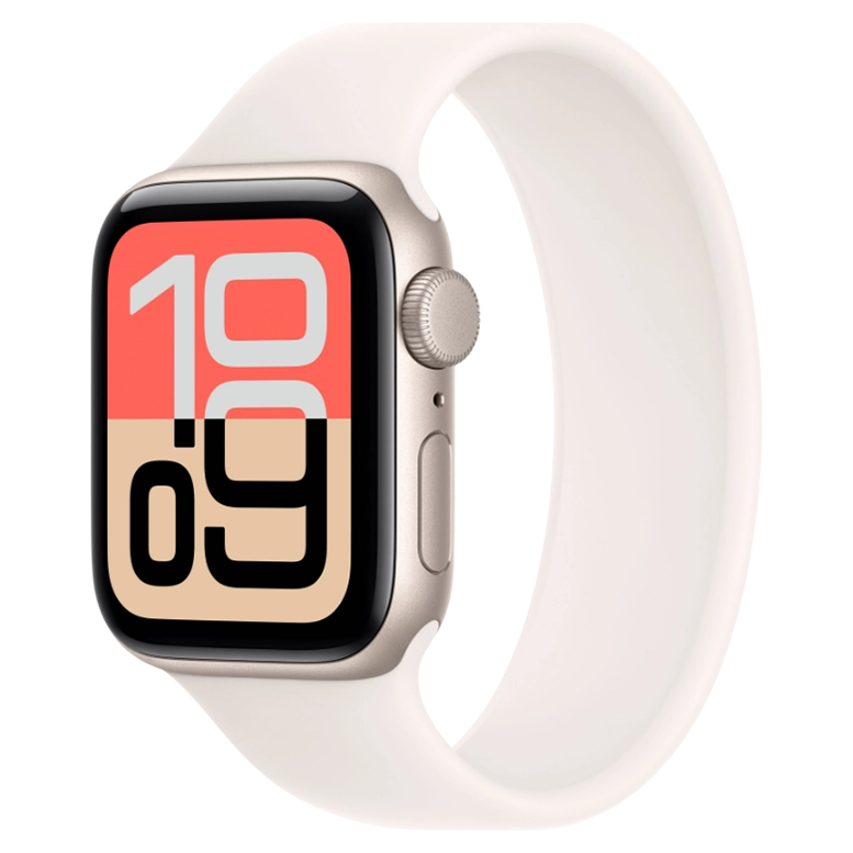 Apple Watch SE 3 Starlight GPS Solo Loop Light Blush 44 мм