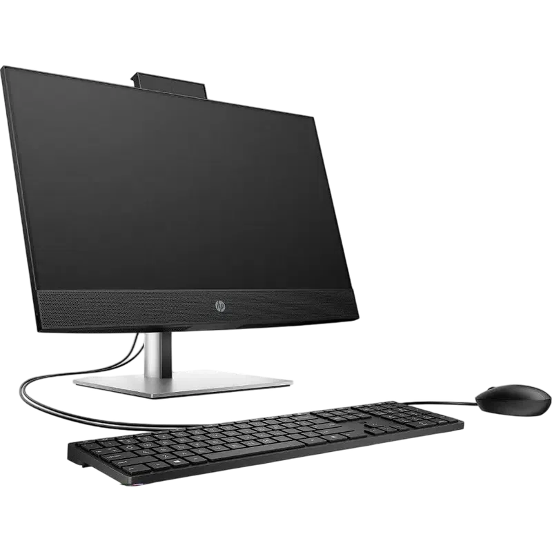 Computer All-in-One HP ProOne 440 G9, Core i3, 8GB/512GB, 60 Hz, Negru 2