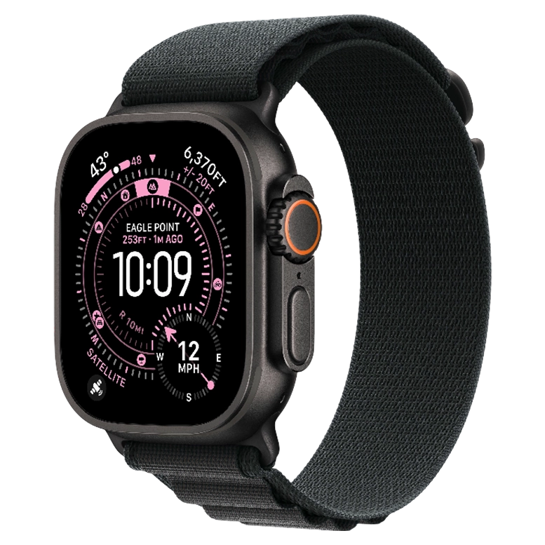 Apple Watch Ultra 3 Black Alpine Loop Black