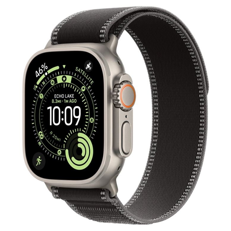 Apple Watch Ultra 3 Natural Trail Loop Black/Charcoal