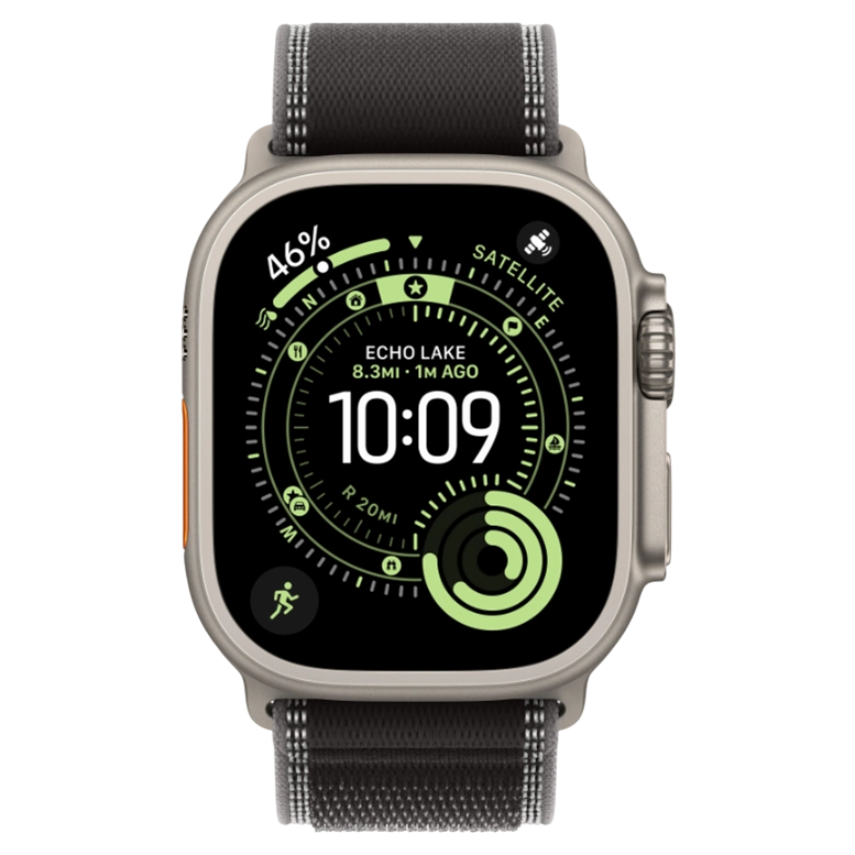 Apple Watch Ultra 3 Natural Trail Loop Black/Charcoal 2