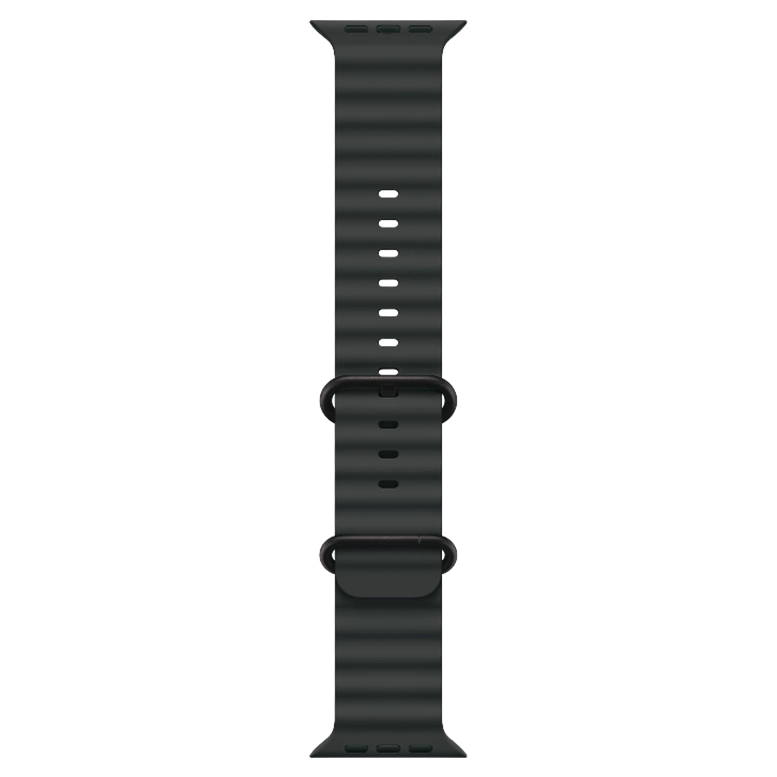 Apple Watch Ultra 3 Black Ocean Band Black 3