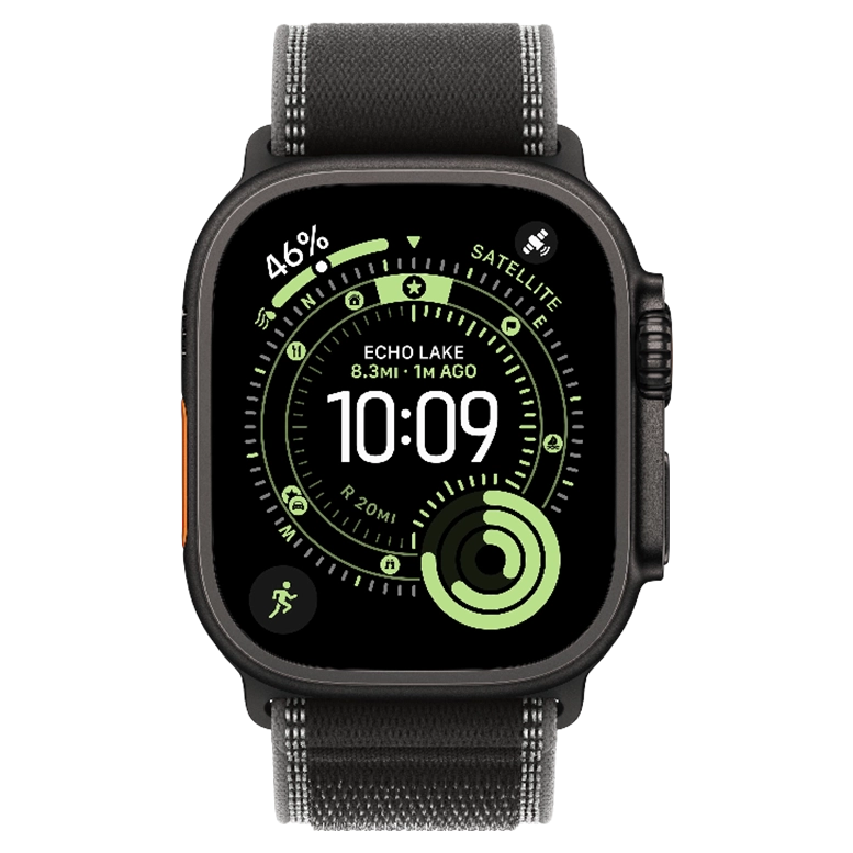 Apple Watch Ultra 3 Black Trail Loop Black/Charcoal 2
