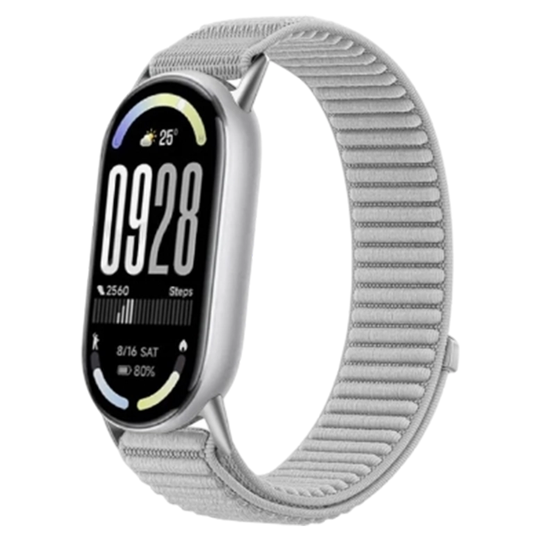 Ремешок Xiaomi Strap Nylon Smart Band 8/9/10, Grey