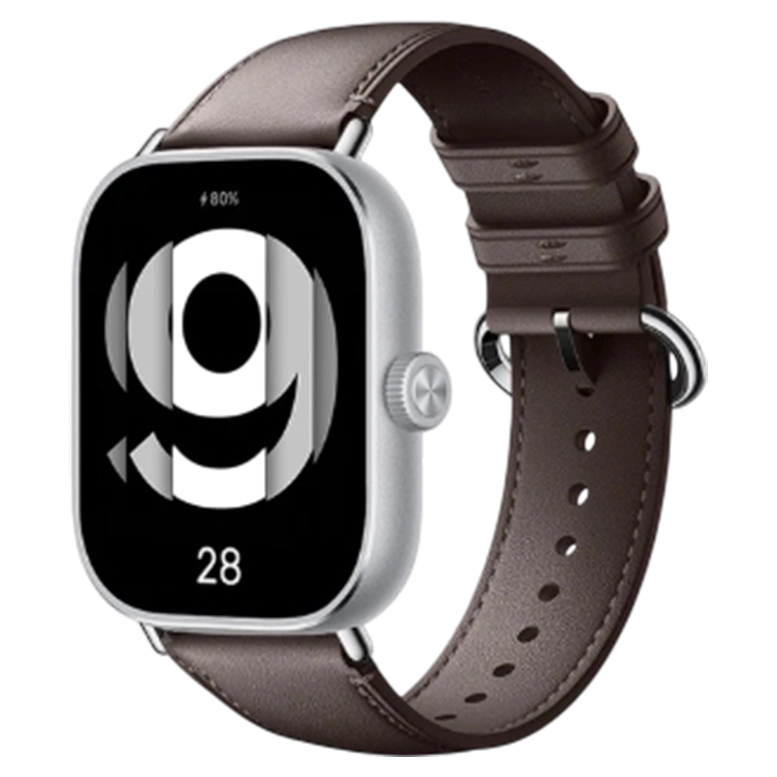 Ремешок Xiaomi Strap Leather Redmi Watch 4 / 5 /Band 8 Pro/9 Pro, Dark brown