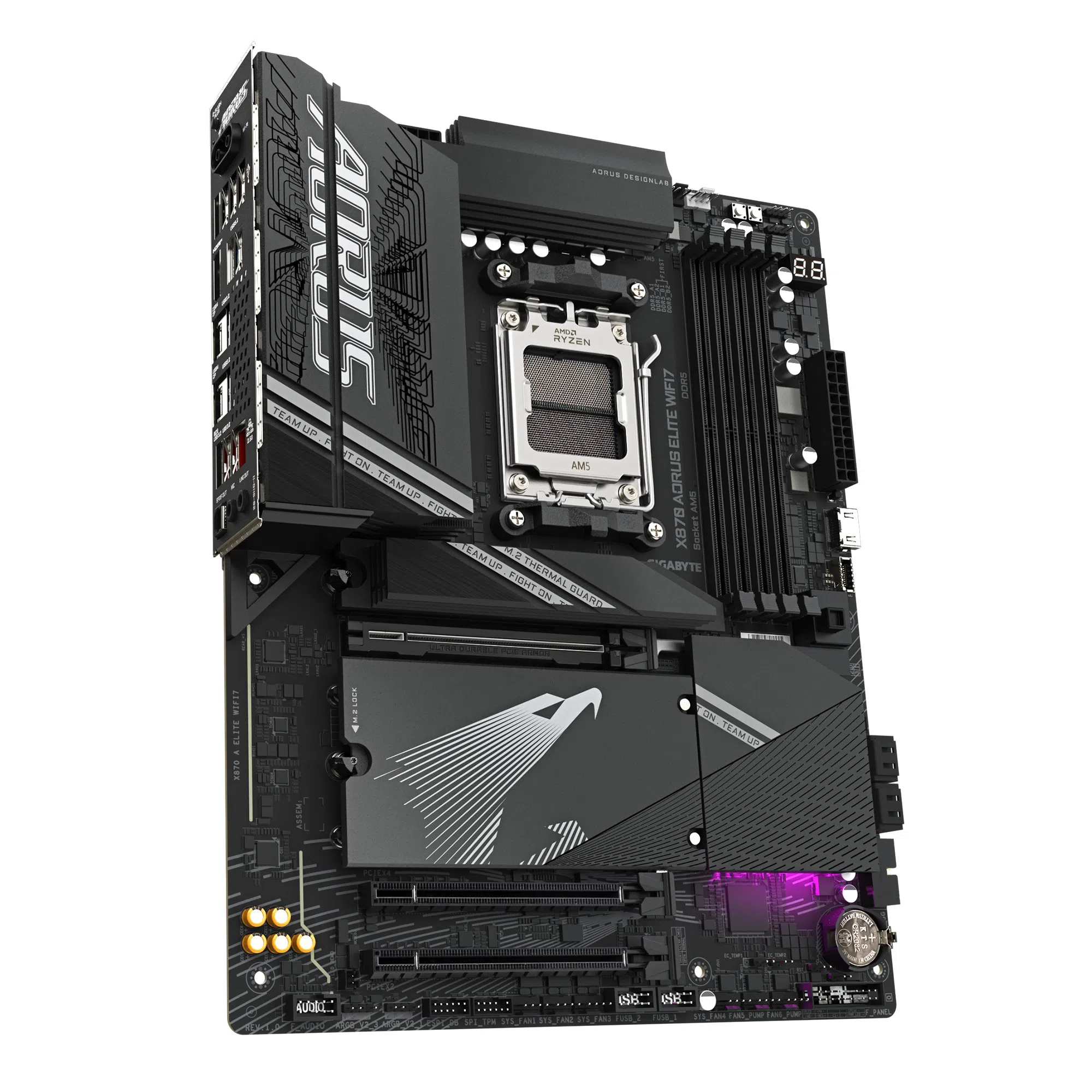 Placa de baza Gigabyte X870 AORUS ELITE WIFI7 AM5 ATX 3
