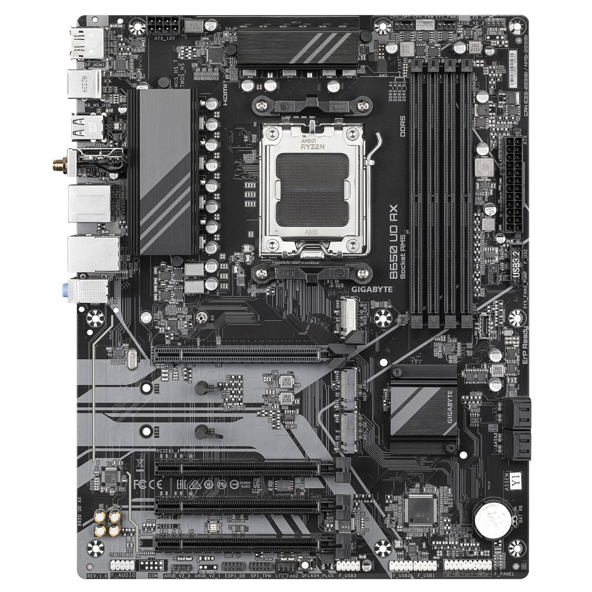 Материнская плата Gigabyte B650 UD AX AM5 ATX 2