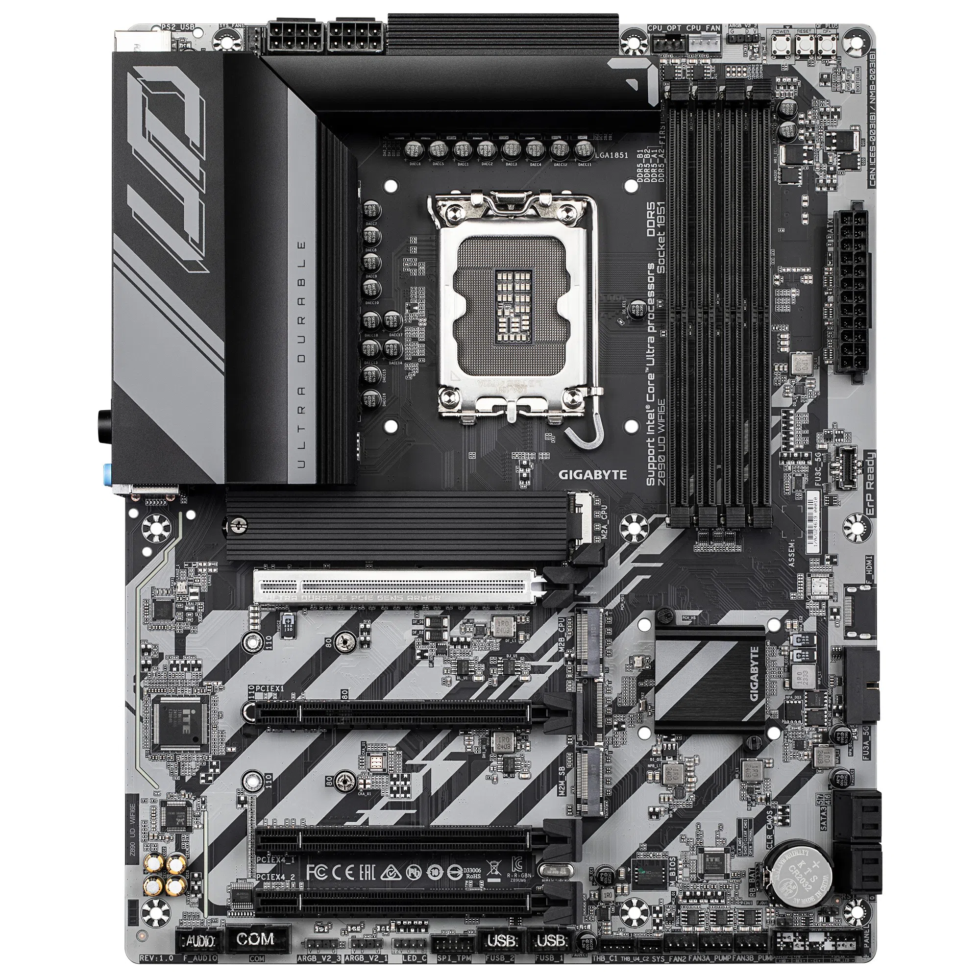 Placă de bază GIGABYTE Z890 UD WIFI6E LGA1851 ATX 2