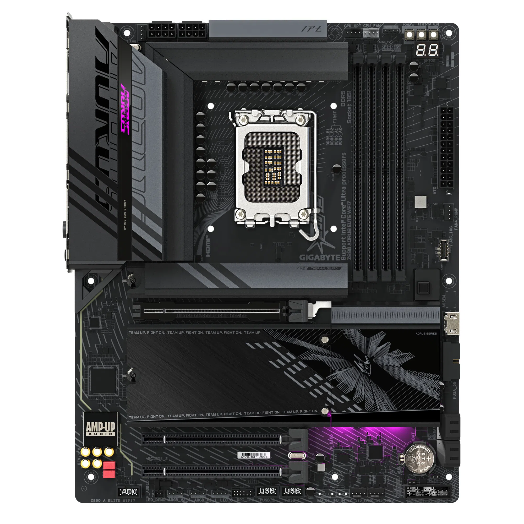 Материнская плата GIGABYTE Z890 AORUS ELITE WIFI7 LGA1851 ATX 4