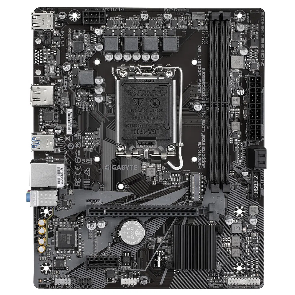 Материнская плата GIGABYTE H610M K V2 LGA1700 Micro-ATX 3