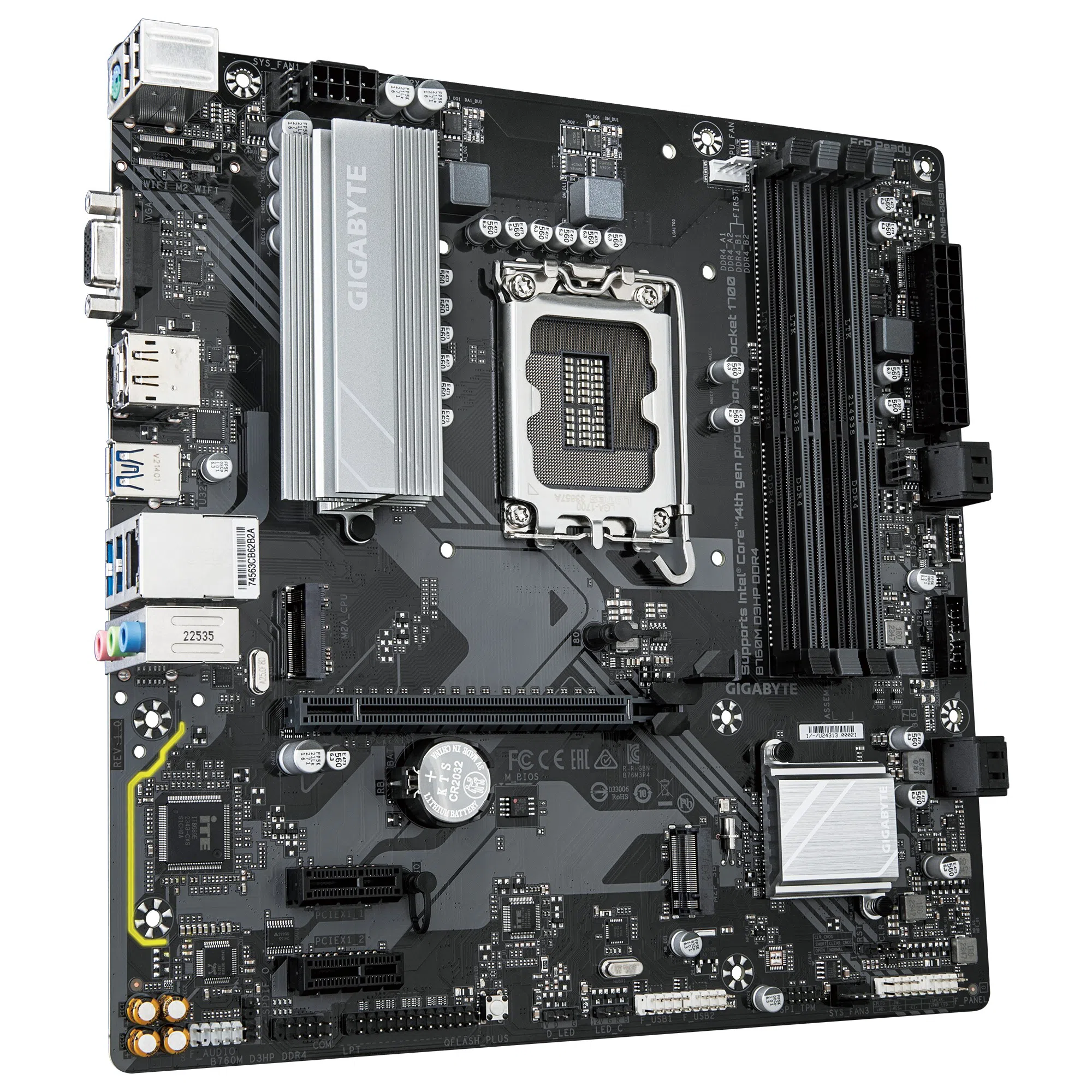 Placa de baza Gigabyte B760M D3HP DDR4 LGA1700 mATX 3