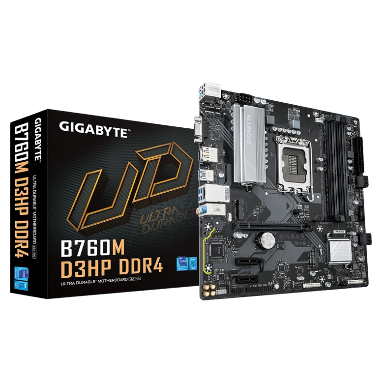 Placa de baza Gigabyte B760M D3HP DDR4 LGA1700 mATX