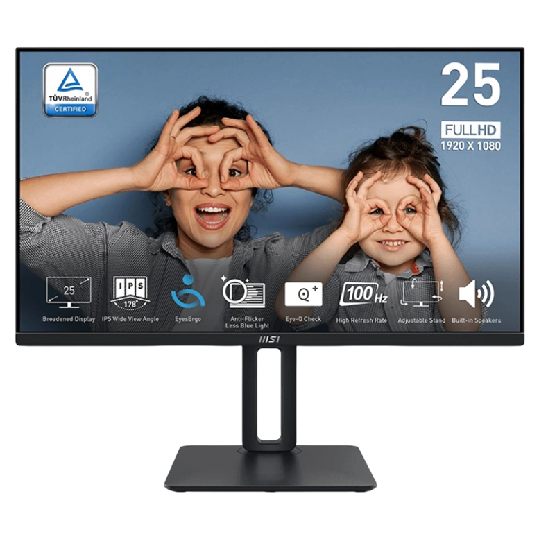 Monitor 24.5” MSI PRO MP251P, Black