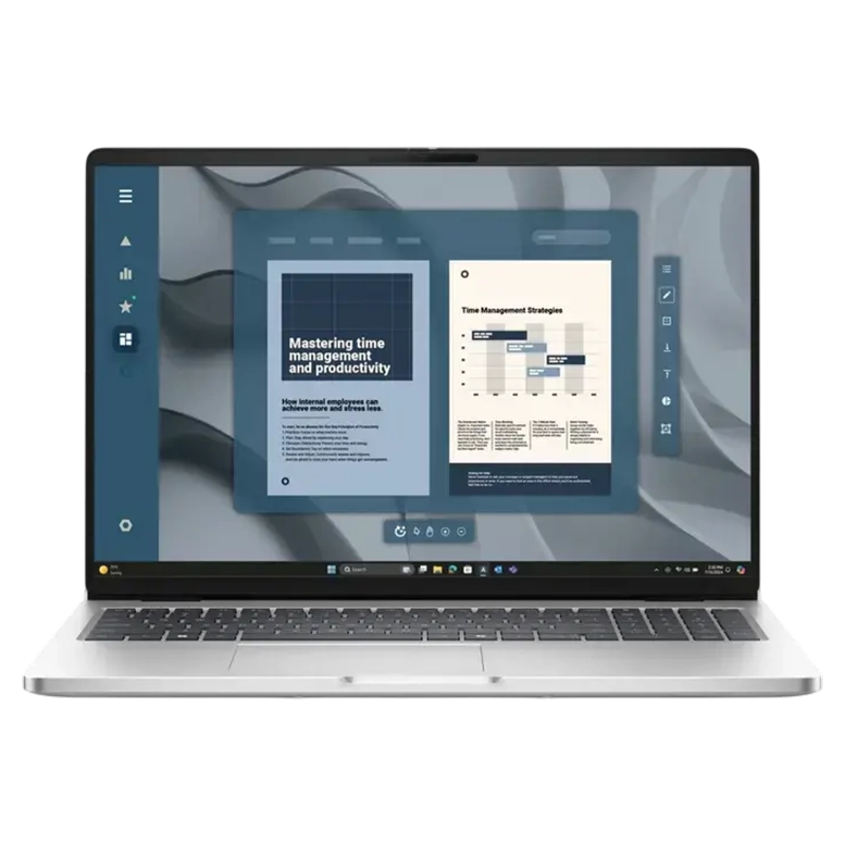 Ноутбук для бизнеса 16" DELL Pro 16 PC16255, Silver