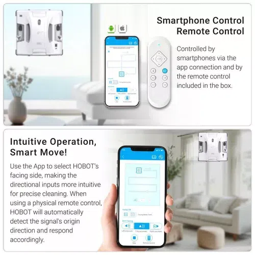 Робот мойщик окон Hobot S7 Pro, White 9