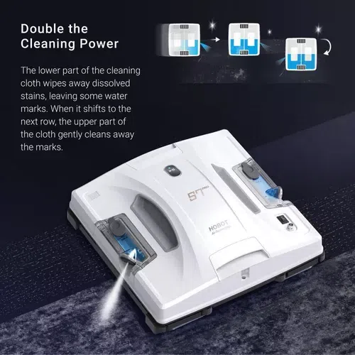 Робот мойщик окон Hobot S7 Pro, White 5