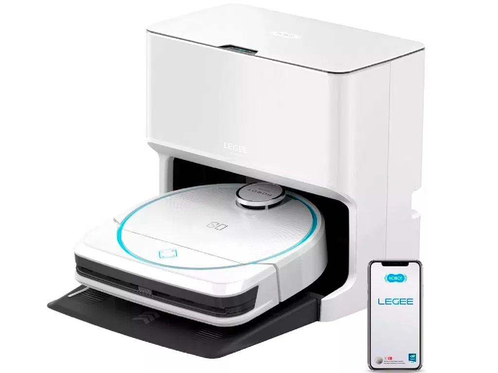 Набор HOBOT „Робот-пылесос Legee D8 + Legee LuLu + Робот для мытья окон R3”, White 3