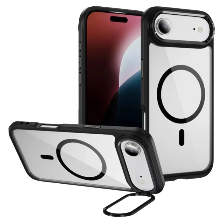 Чехол Screen Geeks Magsafe+Lens для iPhone Air, Black