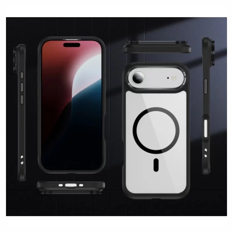 Чехол Screen Geeks Magsafe+Lens для iPhone Air, Black 2
