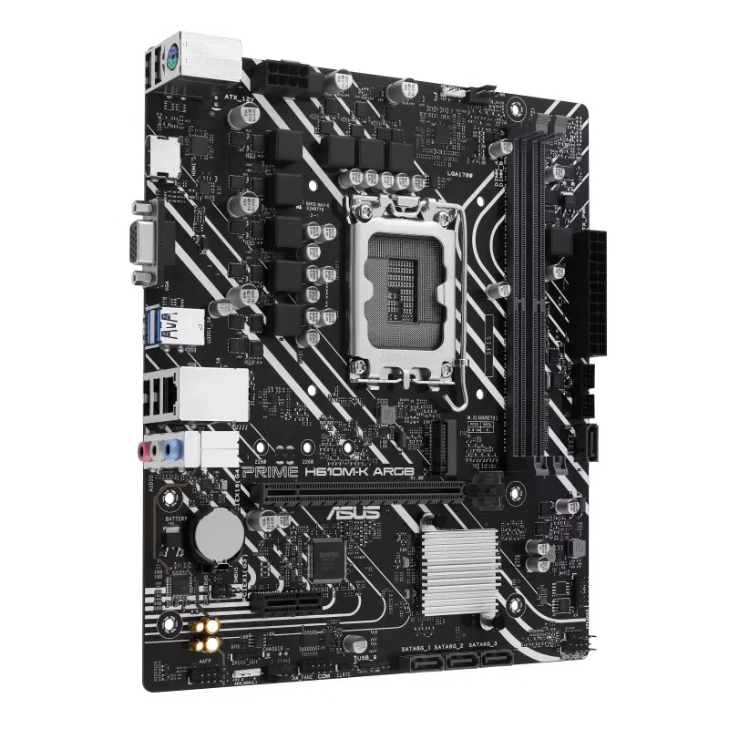 Материнская плата ASUS PRIME H610M-K ARGB, Black 3