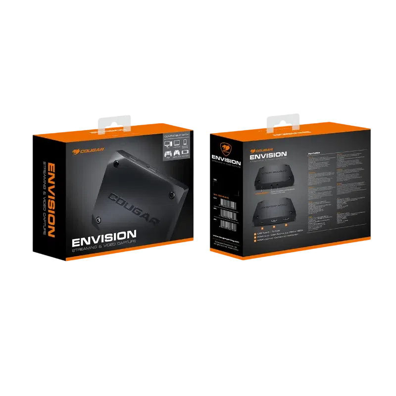 Видеозахват Cougar Envision, Черный 12