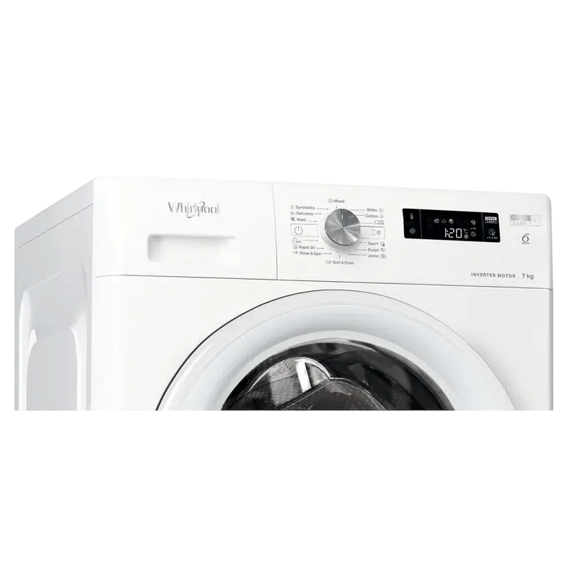 Стиральная машина Whirlpool FFS 7469 W EE, 7кг, Белый 5