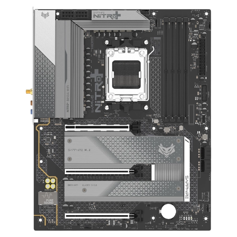 Материнская плата SAPPHIRE NITRO+ B850A WIFI 7, Black