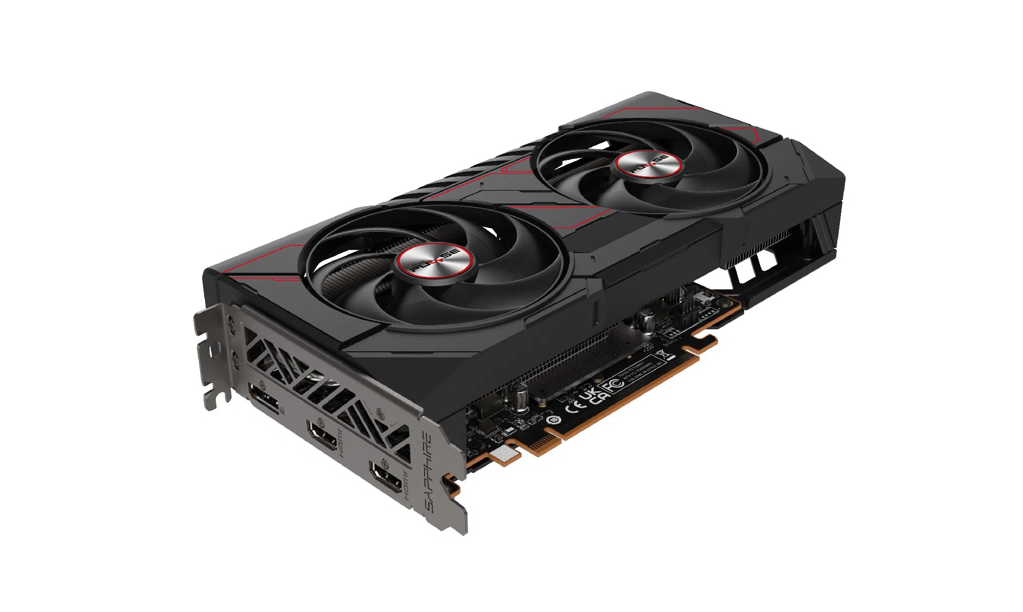 Видеокарта Sapphire PULSE Radeon RX 9060XT OC, Black 6