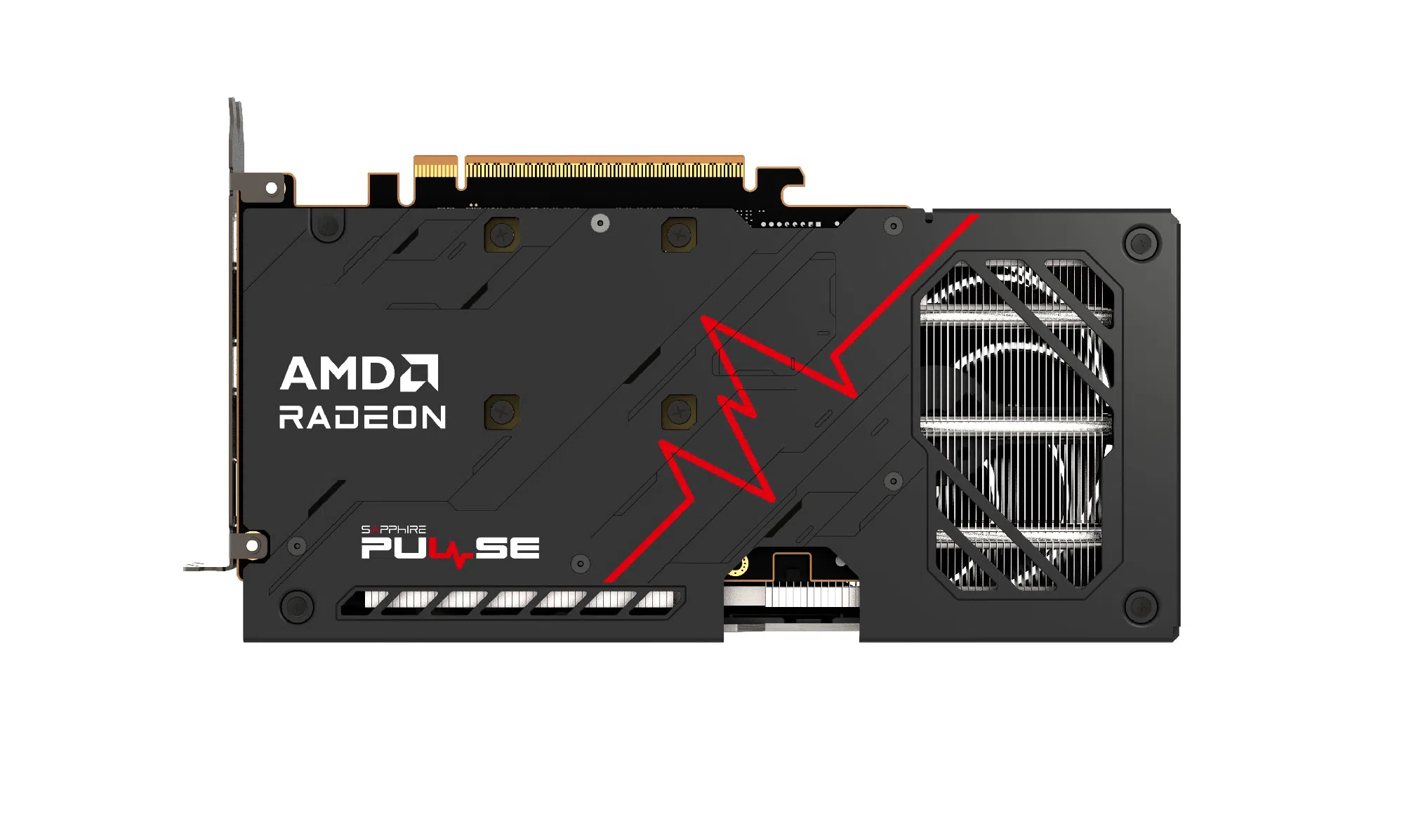 Видеокарта Sapphire PULSE Radeon RX 9060XT OC, Black 3