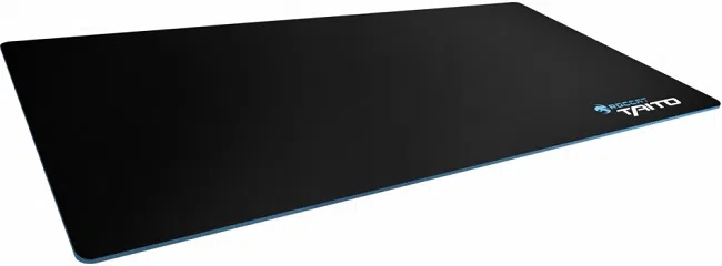 ROCCAT Taito 2017 XXL (Shiny Black) / Wide-Size Gaming Mousepad, Dimensions: 900 x 330 x 3 mm, Rubberized backing, Heat-treated nano pattern, Optimized gaming surface