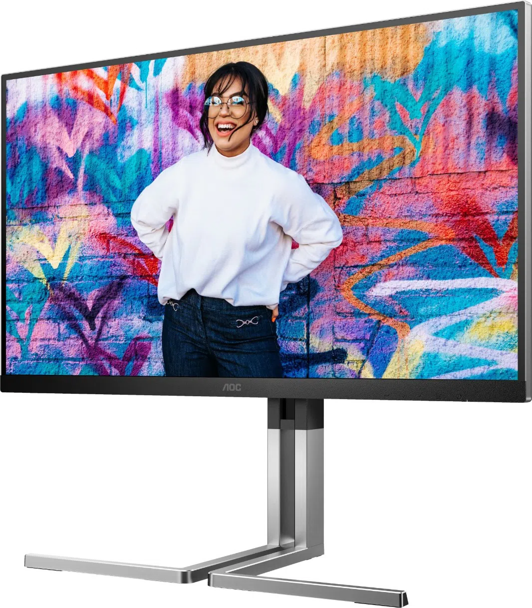 Монитор 27" AOC Q27U3CV, Черный 3