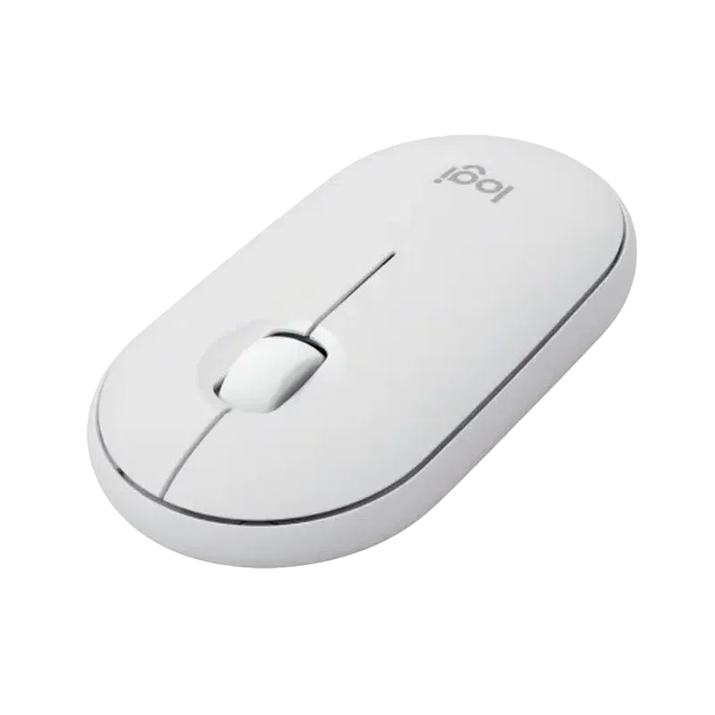 Mouse Wireless Logitech M350S, White 3