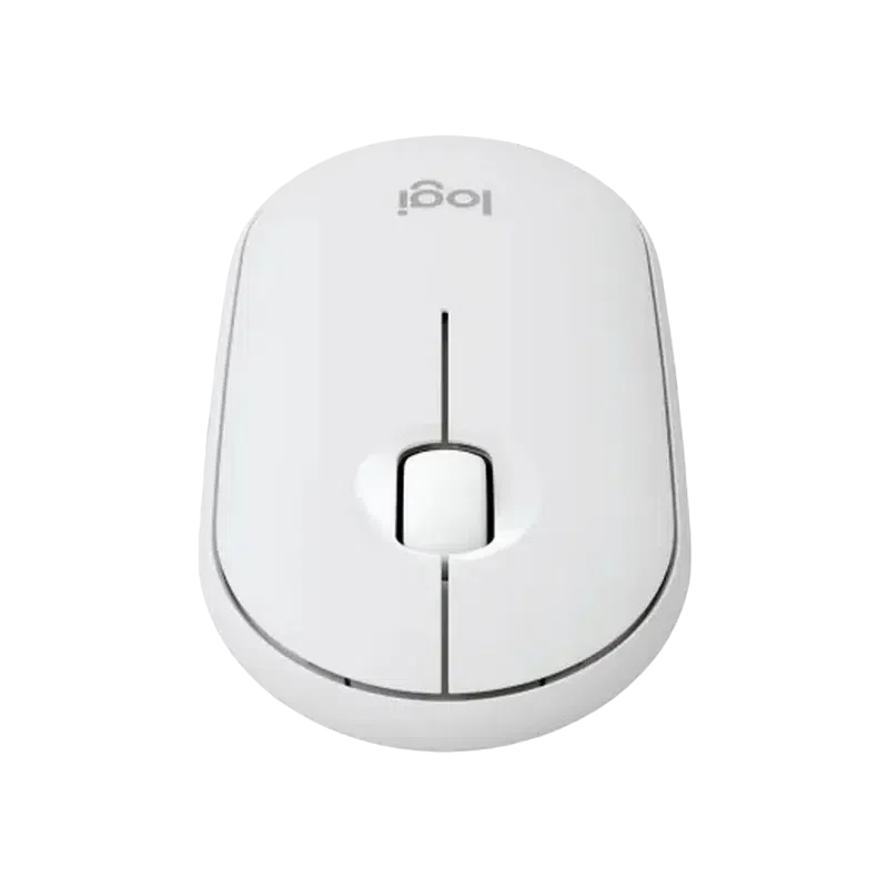 Mouse Wireless Logitech M350S, White 2