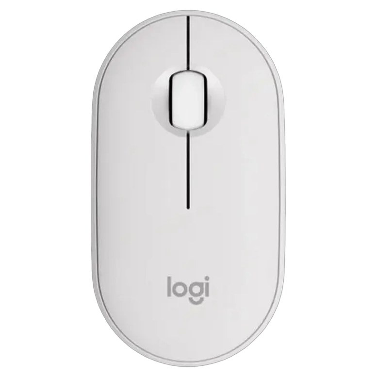 Mouse Wireless Logitech M350S, White