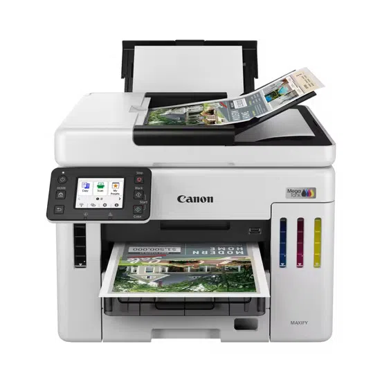 Dispozitiv multifuncțional Canon MAXIFY GX7140, White 4