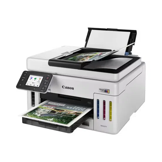 Dispozitiv multifuncțional Canon MAXIFY GX6140, White 6